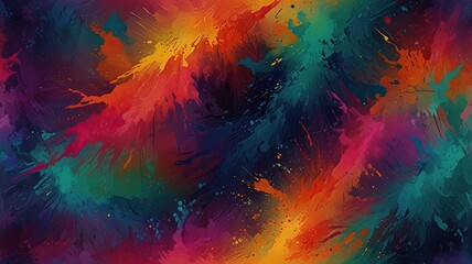 abstract watercolor background with splashes