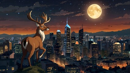 A Festive Christmas Eve in the City