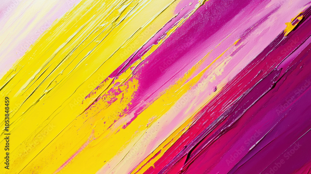 Poster vibrant abstract gradient with sharp diagonal lines