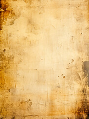 Fototapeta premium An antique blank parchment with a distressed appearance, perfect for adding text or illustrations in a historical context.