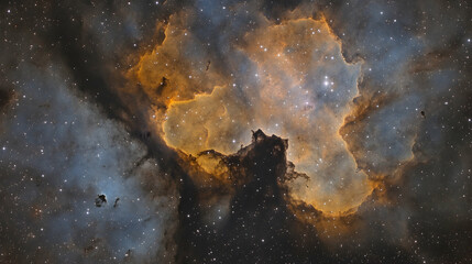 The Pelican Nebula, space, astronomy, astrophysics, universe, galaxy