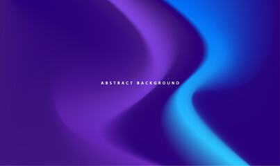 Dynamic Blue Wave Vector Illustration for Space-themed Wallpapers and Backgrounds