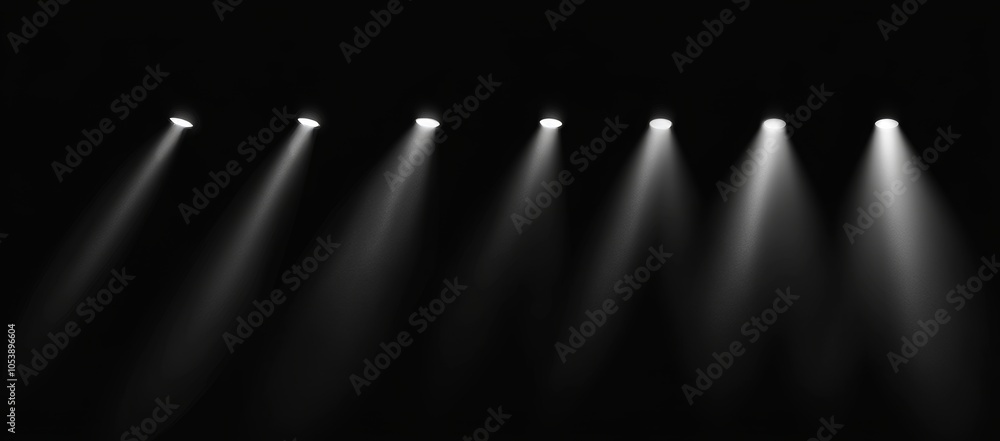 Poster light projections aka ies-light profiles. available in 3d for use in architecture.
