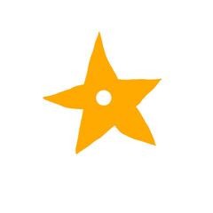 Obraz premium 3d golden star