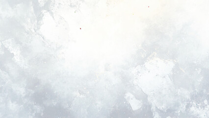 White paper background illustration with soft white vintage or antique distressed texture on borders in light pale white or beige color, elegant solid plain white background with faint marbled sponge.