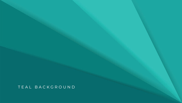 Triangel shape abstract teal background. Vector illustration for your graphic design, banner, summer or aqua poster
