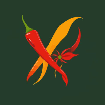 recommend clip art: red chili pepper and saffron