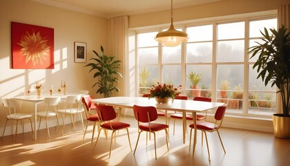 Fototapeta premium Photo interior modern design room 3d illustration