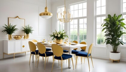 Obraz premium Photo interior modern design room 3d illustration