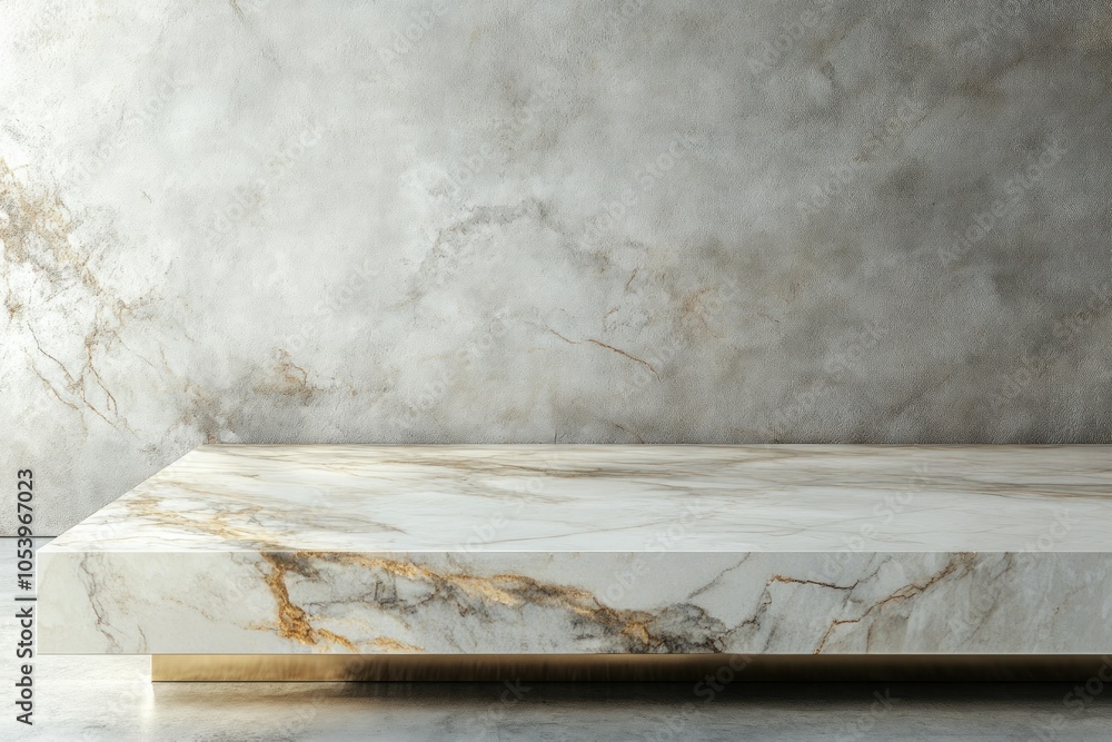 Poster elegant marble texture with subtle veins and patterns