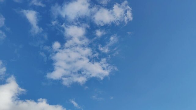 Balls of clouds go somewhere else at dusk