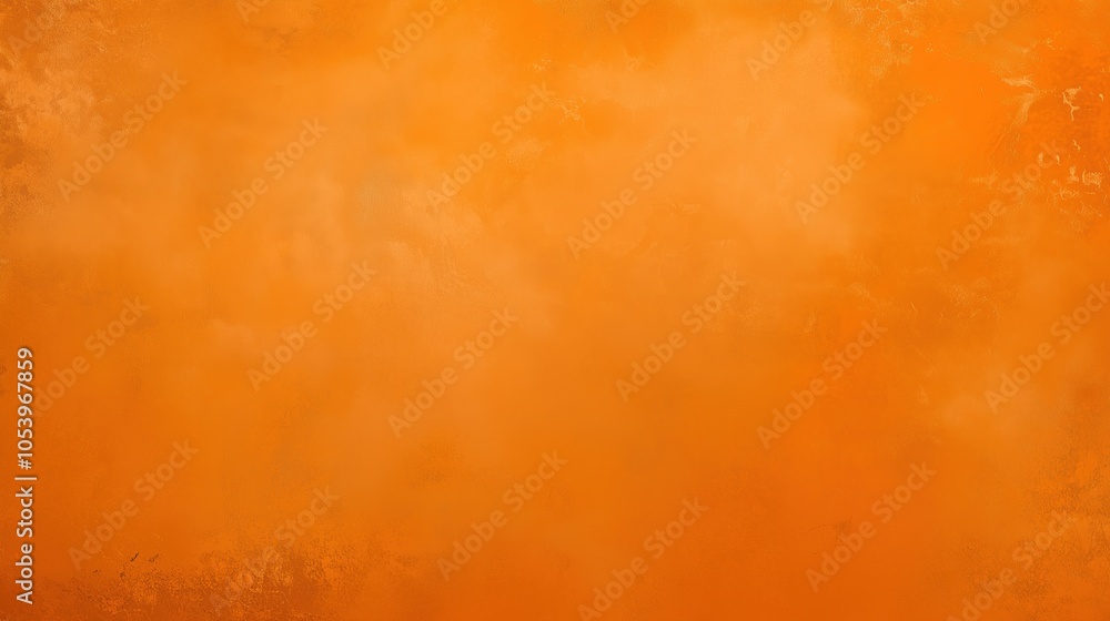 Aufkleber A vibrant orange background featuring a solid color with a subtle grunge texture, creating an abstract design element. The design is centrally placed on the canvas, leaving large spaces on both sides 