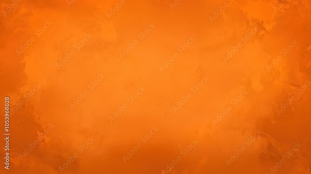 Aufkleber A vibrant orange background featuring a solid color with a subtle grunge texture, creating an abstract design element. The design is centrally placed on the canvas, leaving large spaces on both sides 