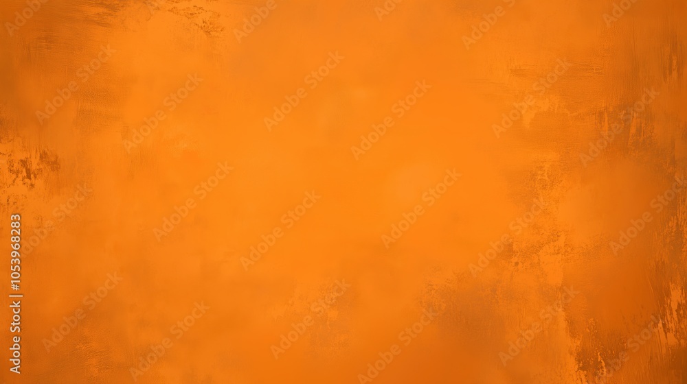 Aufkleber A vibrant orange background featuring a solid color with a subtle grunge texture, creating an abstract design element. The design is centrally placed on the canvas, leaving large spaces on both sides 