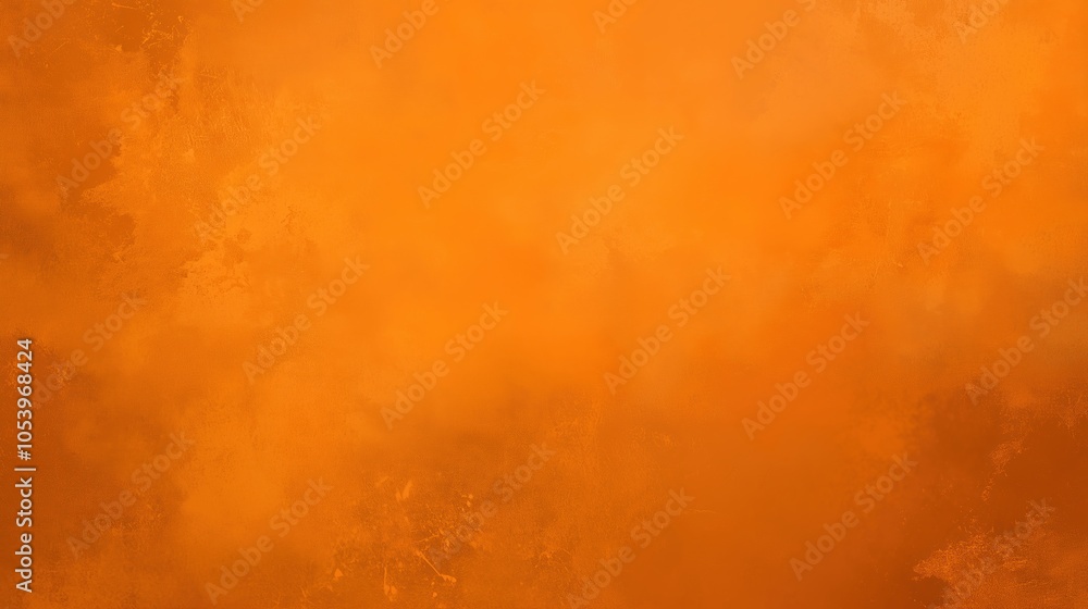 Aufkleber A vibrant orange background featuring a solid color with a subtle grunge texture, creating an abstract design element. The design is centrally placed on the canvas, leaving large spaces on both sides 