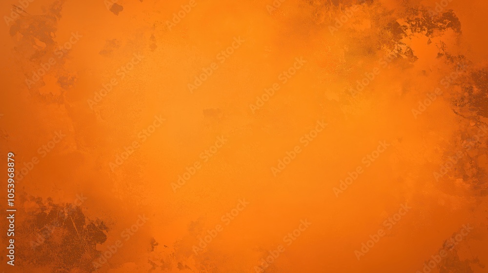 Aufkleber A vibrant orange background featuring a solid color with a subtle grunge texture, creating an abstract design element. The design is centrally placed on the canvas, leaving large spaces on both sides 