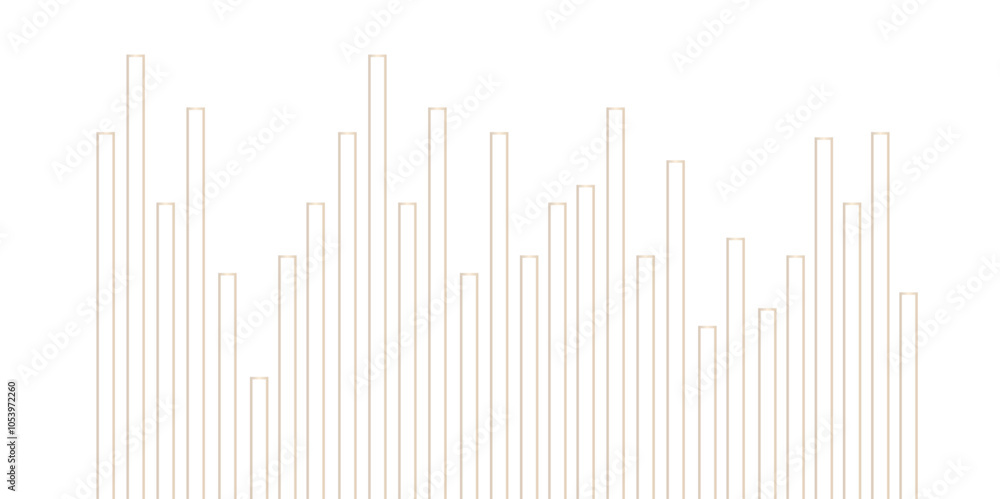 Aufkleber abstract cut out transparent retro funky line pattern design abstract texture. vector background can