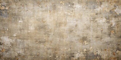 Obraz premium Rustic canvas background with gray paint spots