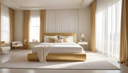 Photo interior modern design room 3d illustration