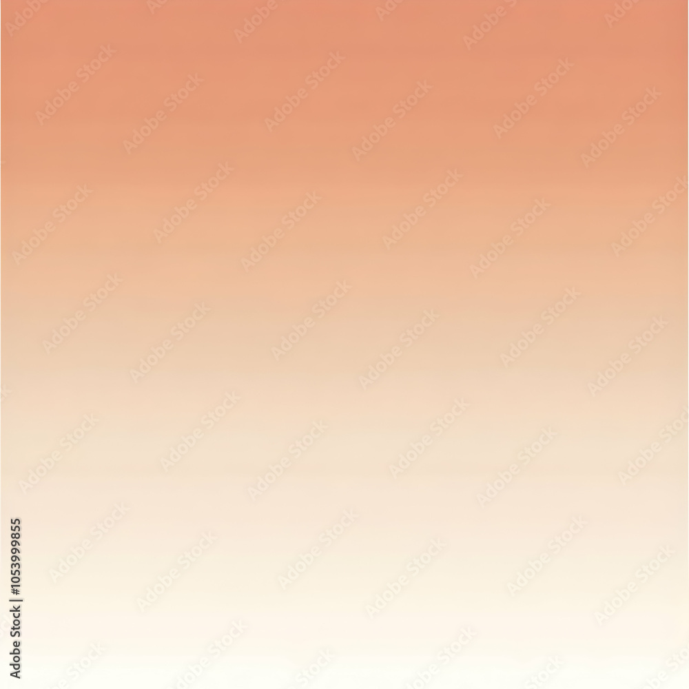 Poster a soft, peach-colored gradient fades to white, creating a clean and simple background.