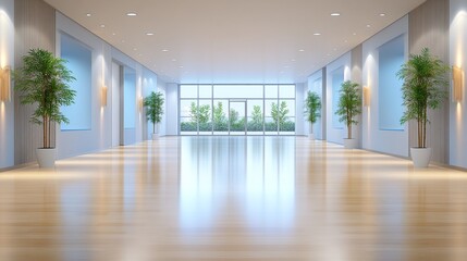 Obraz premium A stage with curtains and spotlights in a cozy room