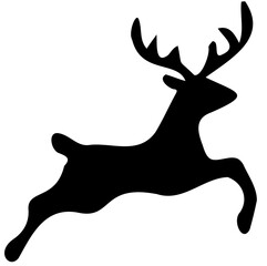 Reindeer silhouette 
