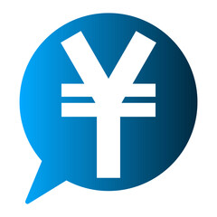 Obraz premium Yen icon template