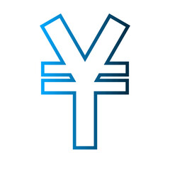 Obraz premium Yen icon template