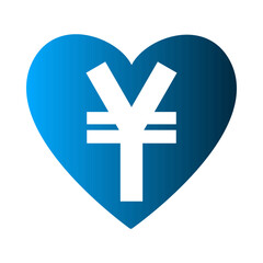 Obraz premium Yen icon template