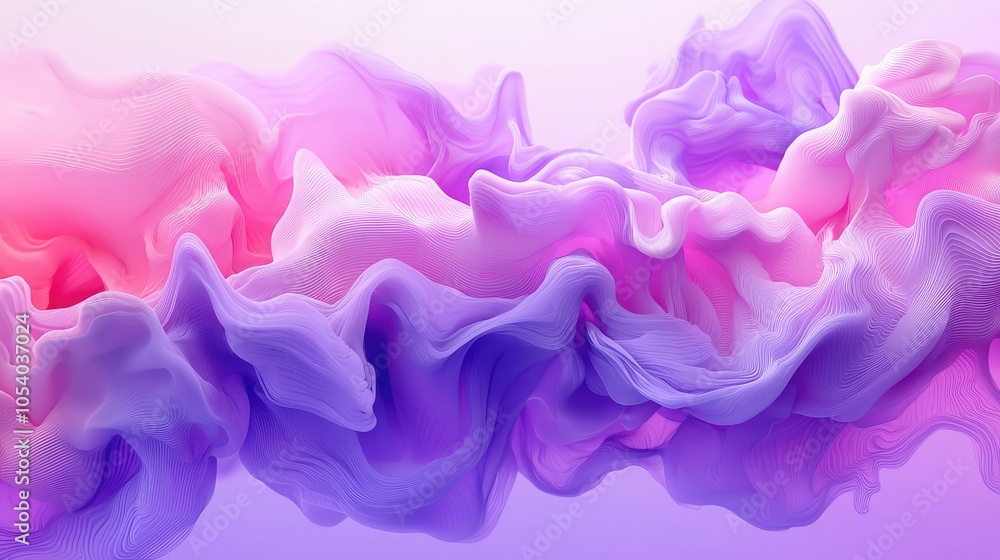 Poster abstract purple gradient transitioning background design