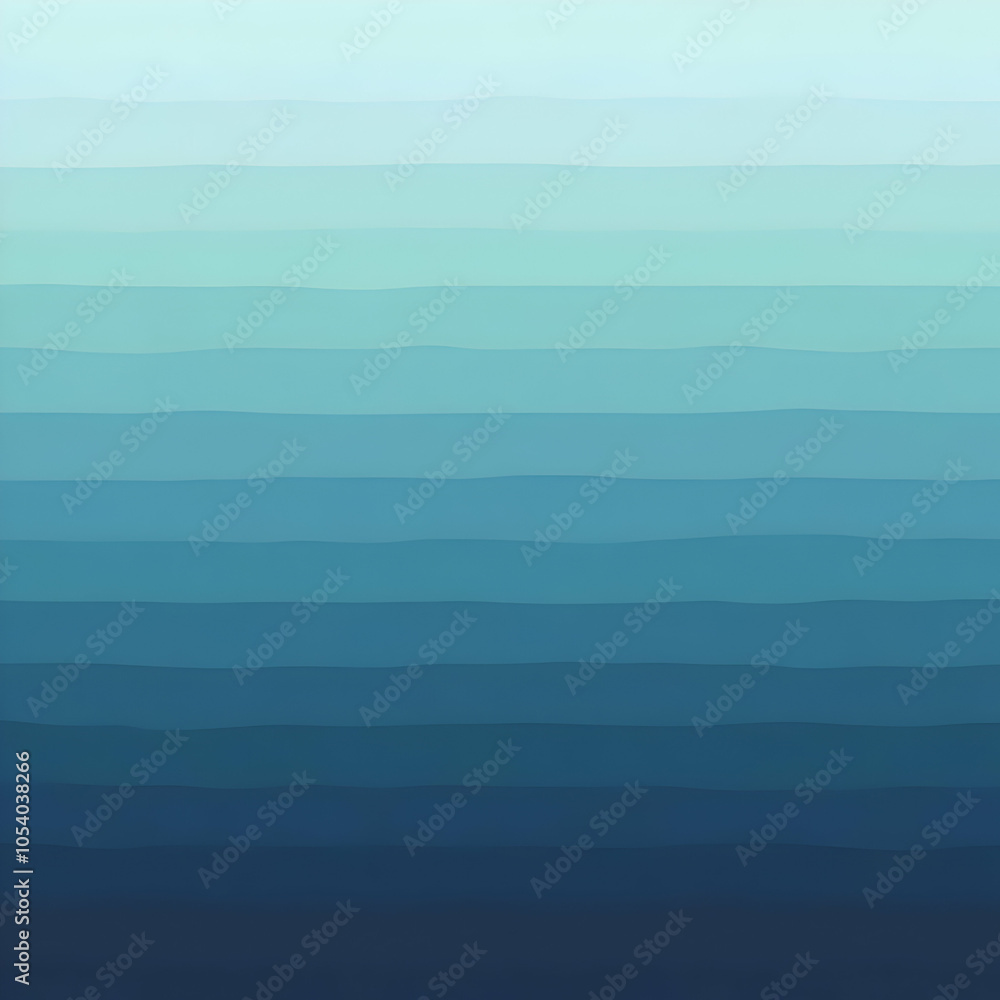 Poster abstract gradient background with shades of blue.