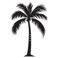 Obraz premium Coconut Palm Tree Vector