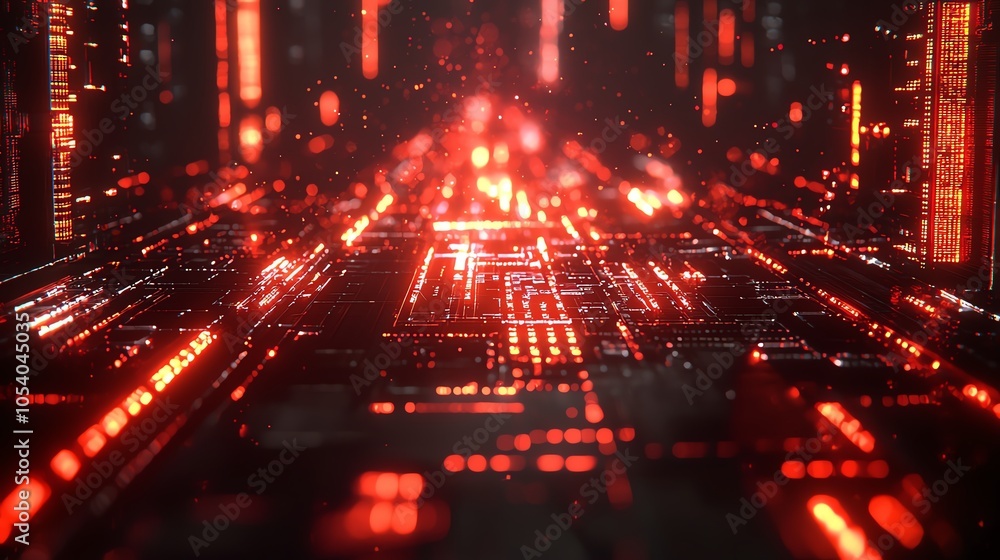 Poster flow of data in etl pipeline, neon glowing data particles in dark space, intricate digital art, futu