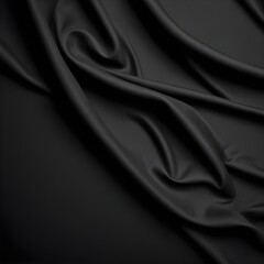 Obraz premium black silk background
