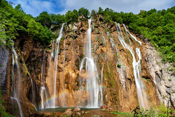 The National Park Plitvica in Croatia 