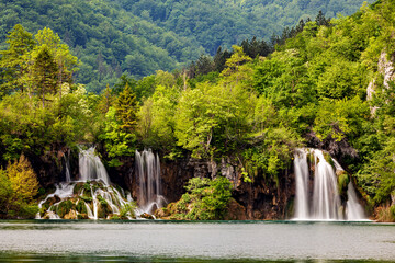 The National Park Plitvica in Croatia 