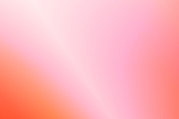 Fototapeta premium Bright defocused pale red background.Soft colorful light gradient backdrop with space for text.