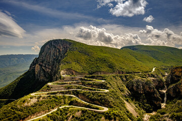 Serra da Leba em Angola