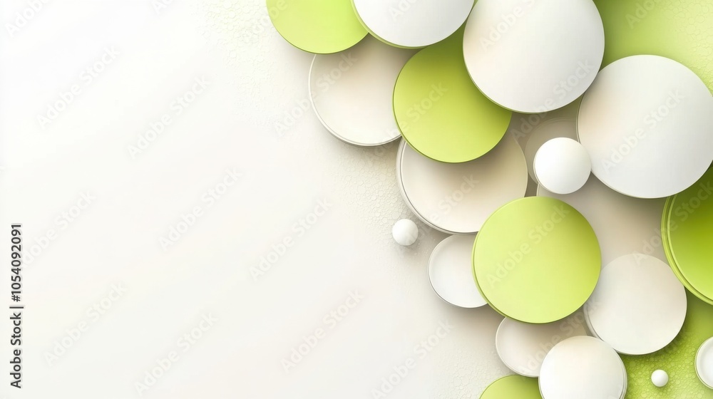 Poster Abstract Geometric Layout with Overlapping Circles