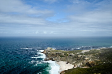 Fototapeta premium view from the sea / cape of good hope