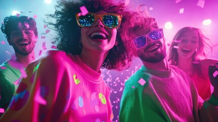 Fototapeta premium The Happy Party People
