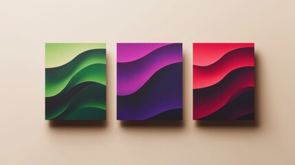 Obraz premium The Colorful Wave Artwork