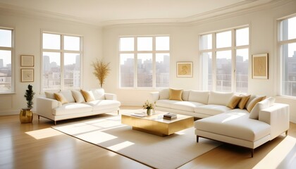 Photo interior modern design room 3d design