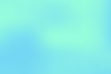 Bright Blue And Green Gradient Blurry Background. Abstract Business Wallpaper. Vector Illustration. Banner