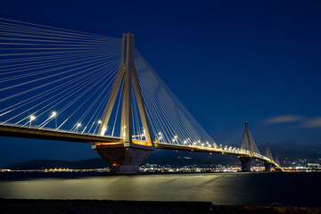 Rio-Andirrio Bridge in Greece