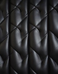 Obraz premium black leather texture