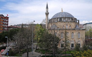 Obraz premium Pertev Pasha Mosque and Complex, located in Izmit, Turkey, was built by Mimar Sinan in the 16th century.