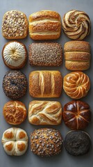 Assortment of Freshly Baked Breads