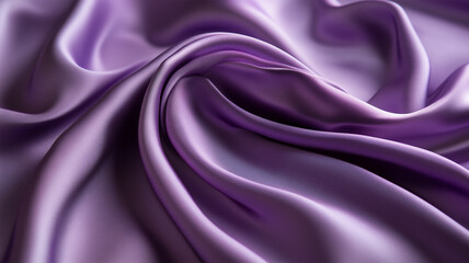 Fototapeta premium Dark purple fabric texture background, detail of silk or linen pattern.