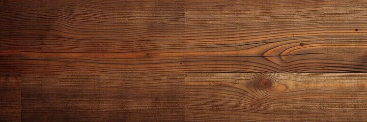 Fototapeta premium Natural and rustic wood texture background in rich tones with intricate grain patterns and knots, old, weathered